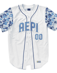 Alpha Epsilon Pi - Camo Sleeved - Baseball Jersey