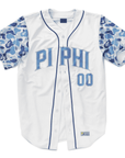 Pi Beta Phi - Camo Sleeved - Baseball Jersey