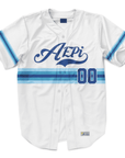 Alpha Epsilon Pi - Retro Stripe - Baseball Jersey