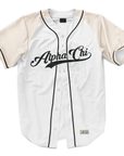 Alpha Chi Omega - Classic Cream - Baseball Jersey