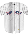 Phi Delta Theta - Crimson Wrapped - Baseball Jersey