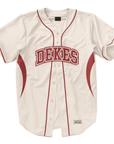 Delta Kappa Epsilon - Tiger Stripe - Baseball Jersey