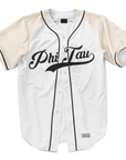 Phi Kappa Tau - Classic Cream - Baseball Jersey