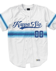 Kappa Sigma - Retro Stripe - Baseball Jersey