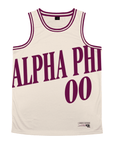 Alpha Phi - Big Bold - Basketball Jersey