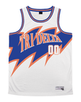 Delta Delta Delta - Zipper - Basketball Jersey