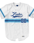 Zeta Beta Tau - Retro Stripe - Baseball Jersey