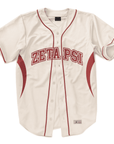 Zeta Psi - Tiger Stripe - Baseball Jersey