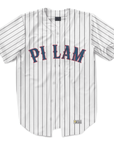 Pi Lambda Phi - Crimson Wrapped - Baseball Jersey