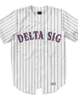 Delta Sigma Phi - Crimson Wrapped - Baseball Jersey