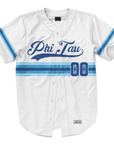 Phi Kappa Tau - Retro Stripe - Baseball Jersey