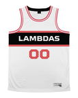 Lambda Phi Epsilon - Boxed - Basketball Jersey