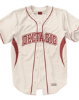 Delta Sigma Phi - Tiger Stripe - Baseball Jersey