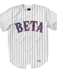 Beta Theta Pi - Crimson Wrapped - Baseball Jersey