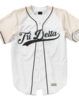 Delta Delta Delta - Classic Cream - Baseball Jersey