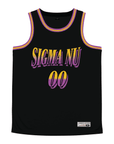 Sigma Nu - High Roller - Basketball Jersey