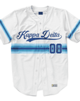 Kappa Delta - Retro Stripe - Baseball Jersey