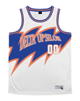 Delta Upsilon - Zipper - Basketball Jersey