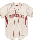 Theta Xi - Tiger Stripe - Baseball Jersey