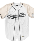 Gamma Phi Beta - Classic Cream - Baseball Jersey