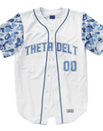 Theta Delta Chi - Camo Sleeved - Baseball Jersey