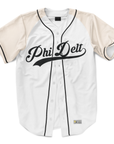 Phi Delta Theta - Classic Cream - Baseball Jersey