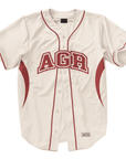 Alpha Gamma Rho - Tiger Stripe - Baseball Jersey