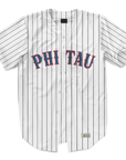 Phi Kappa Tau - Crimson Wrapped - Baseball Jersey