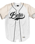 Beta Theta Pi - Classic Cream - Baseball Jersey