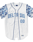 Delta Sigma Phi - Camo Sleeved - Baseball Jersey