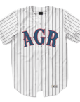 Alpha Gamma Rho - Crimson Wrapped - Baseball Jersey