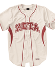 Zeta Tau Alpha - Tiger Stripe - Baseball Jersey