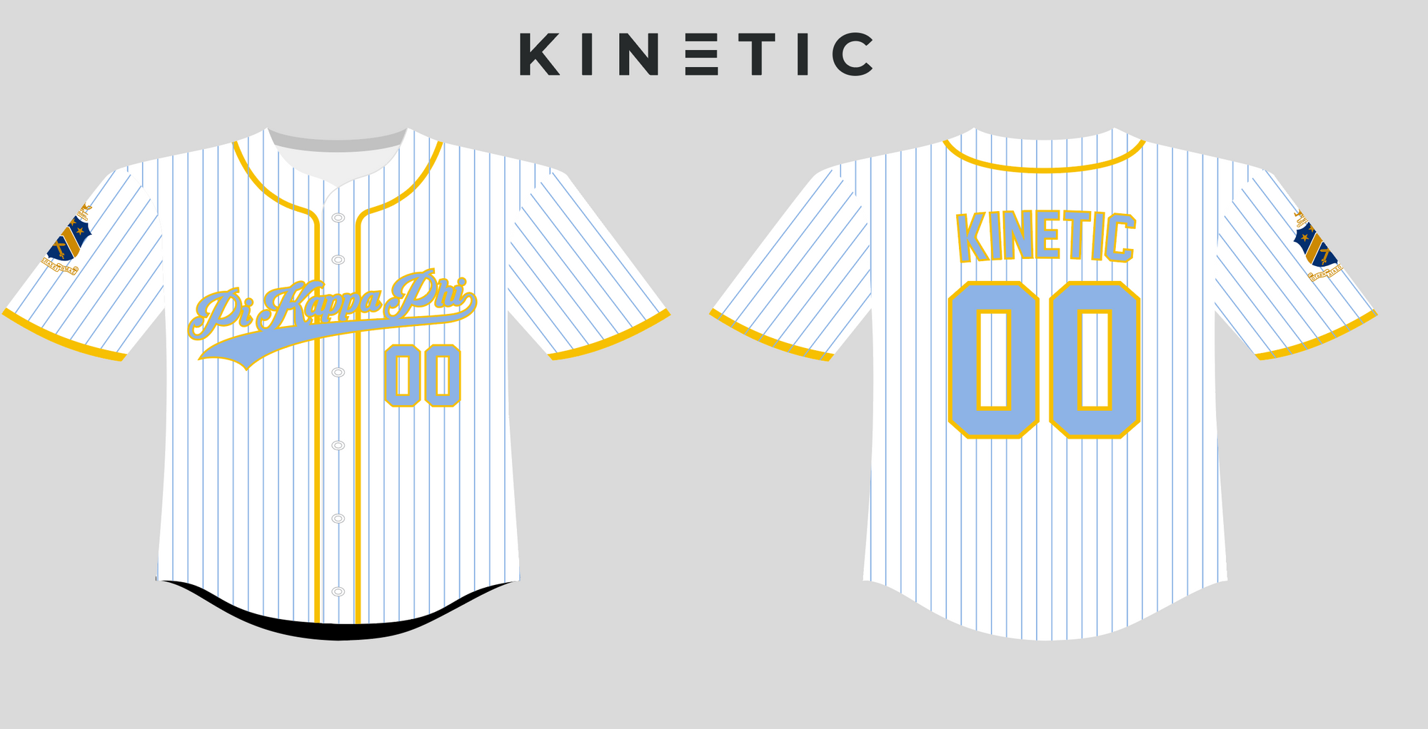 ΠΚΦ Augusta Fully Stitched Baseball Jersey