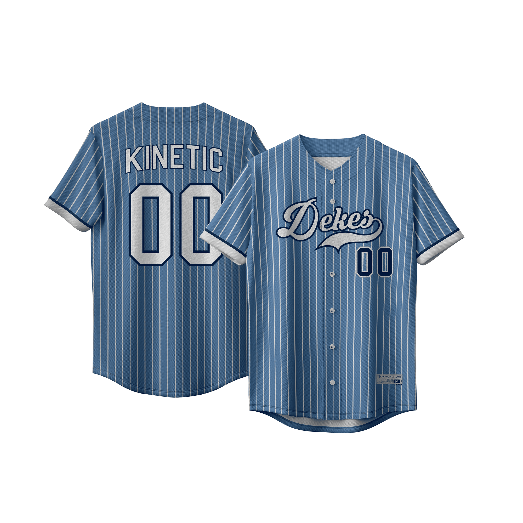 Delta Kappa Epsilon - Blue Shade Baseball Jersey