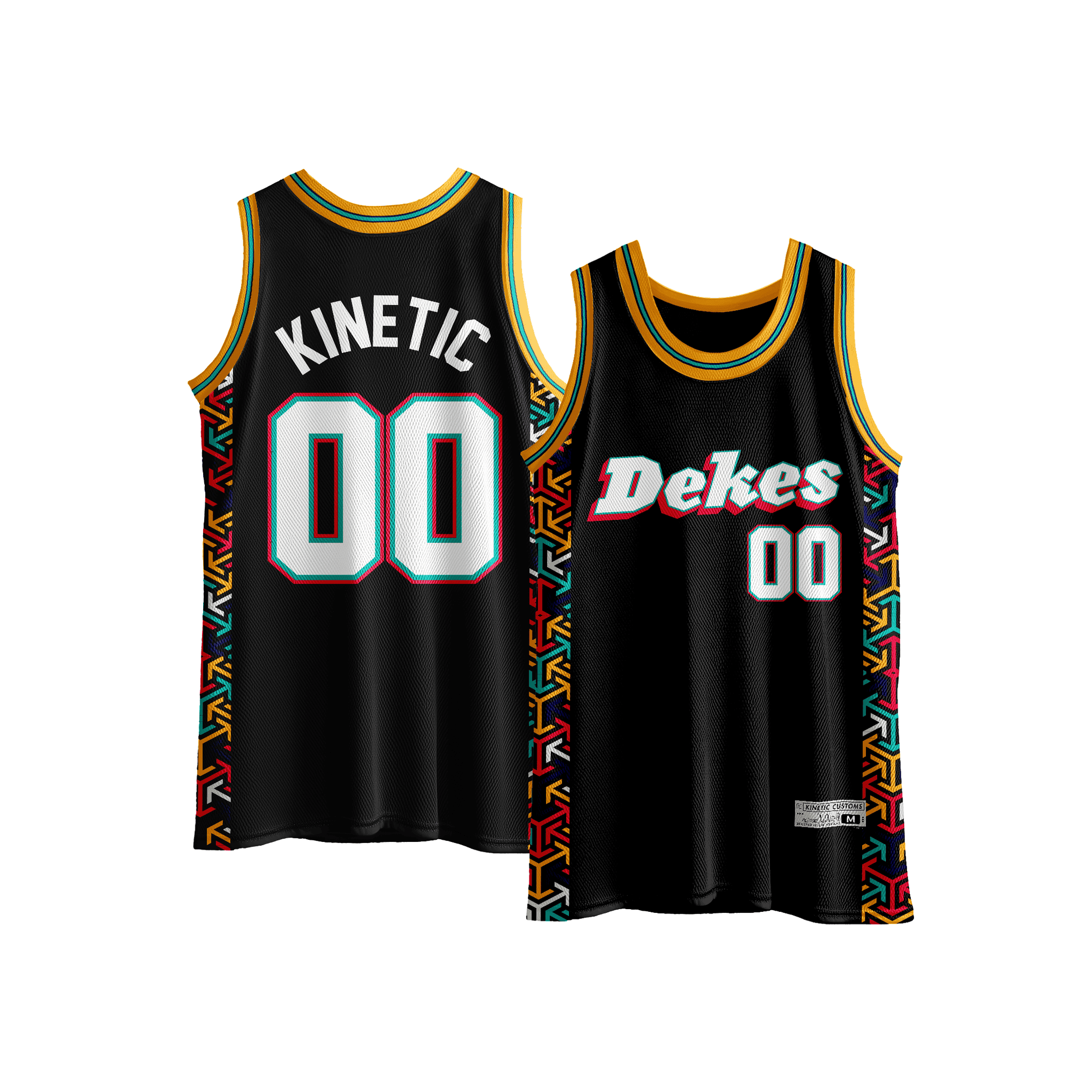 DELTA KAPPA EPSILON - Cubic Arrow Basketball Jersey