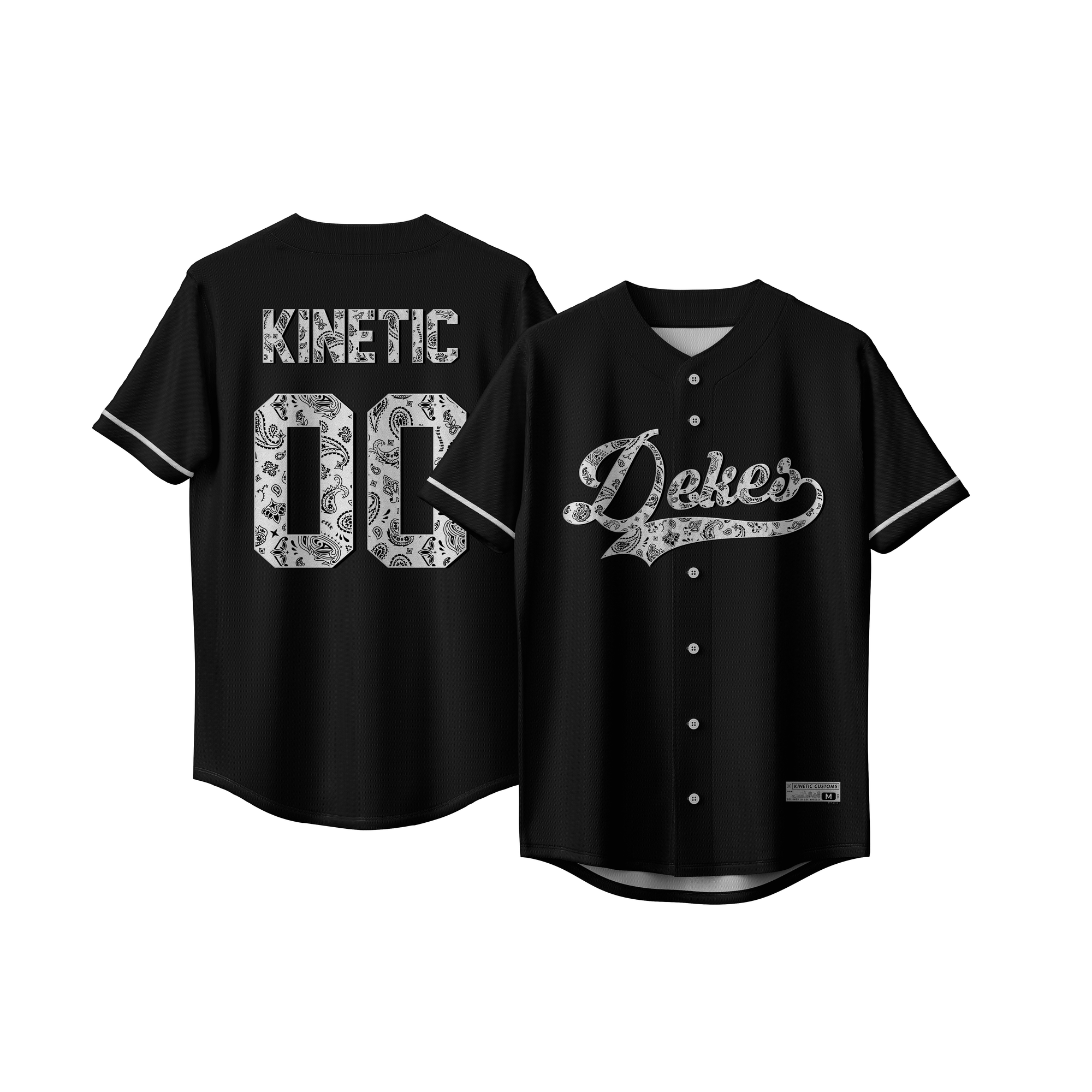 Delta Kappa Epsilon - Paisley Baseball Jersey