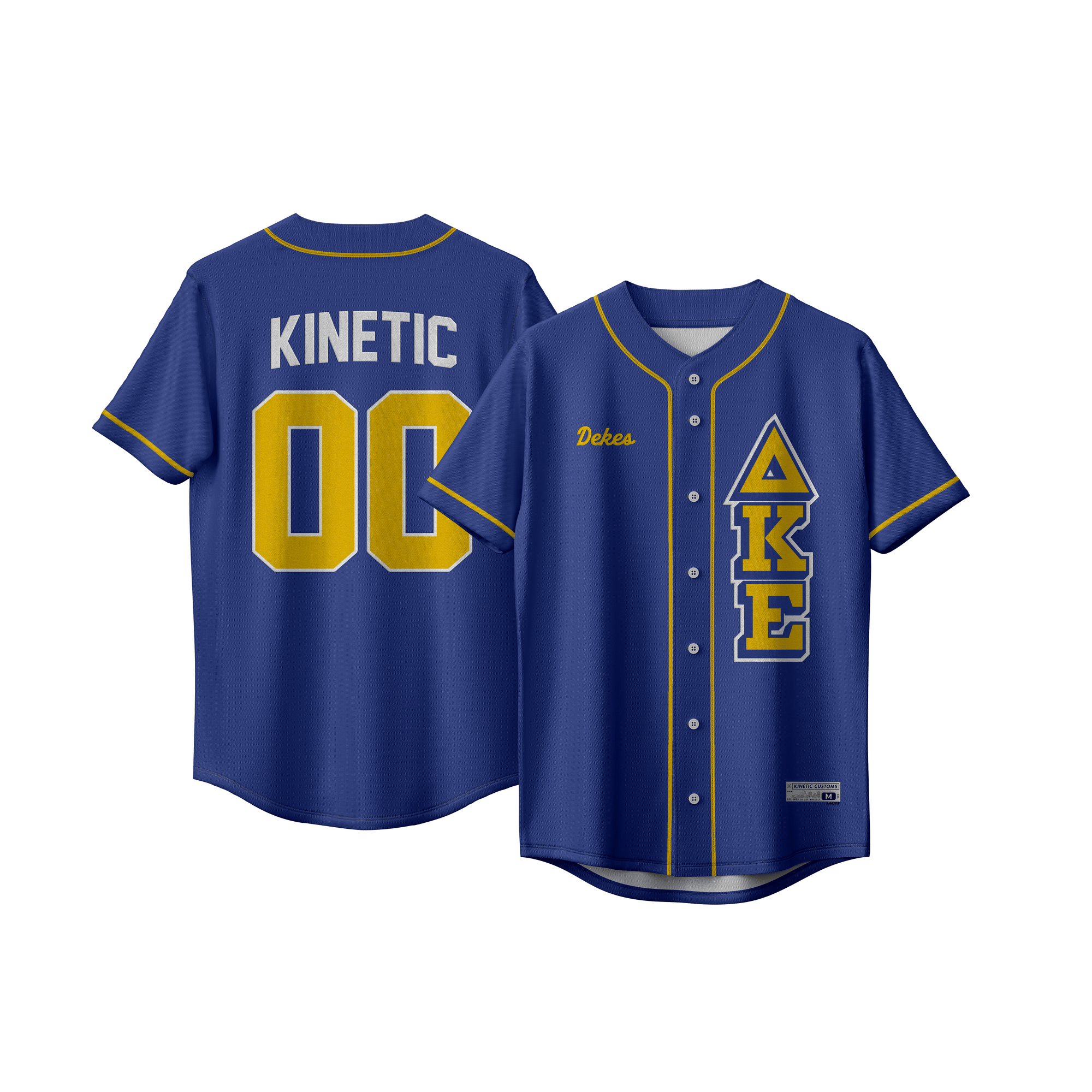 Delta Kappa Epsilon - The Block Baseball Jersey