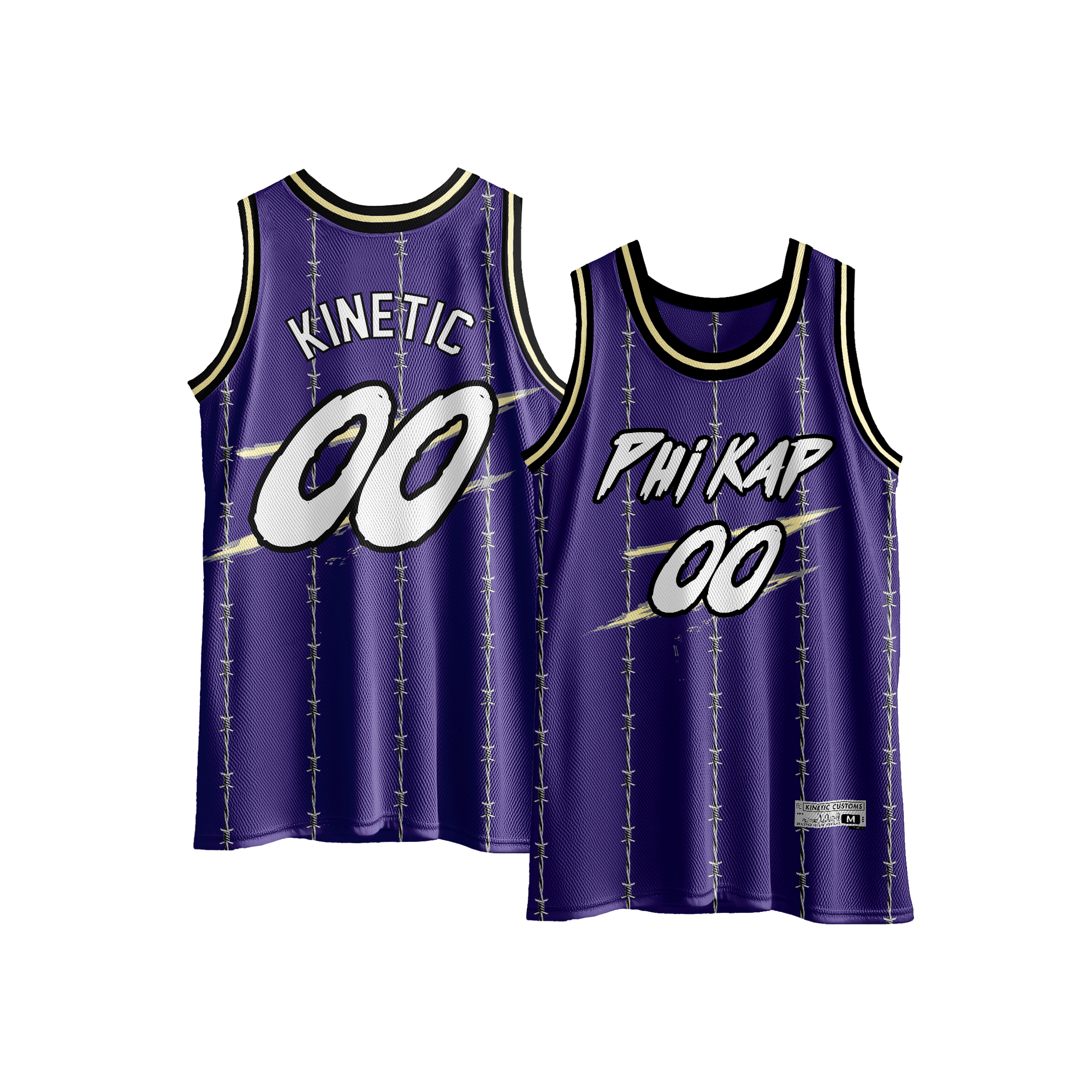 Phi Kappa Sigma - Barbed Wire Basketball Jersey