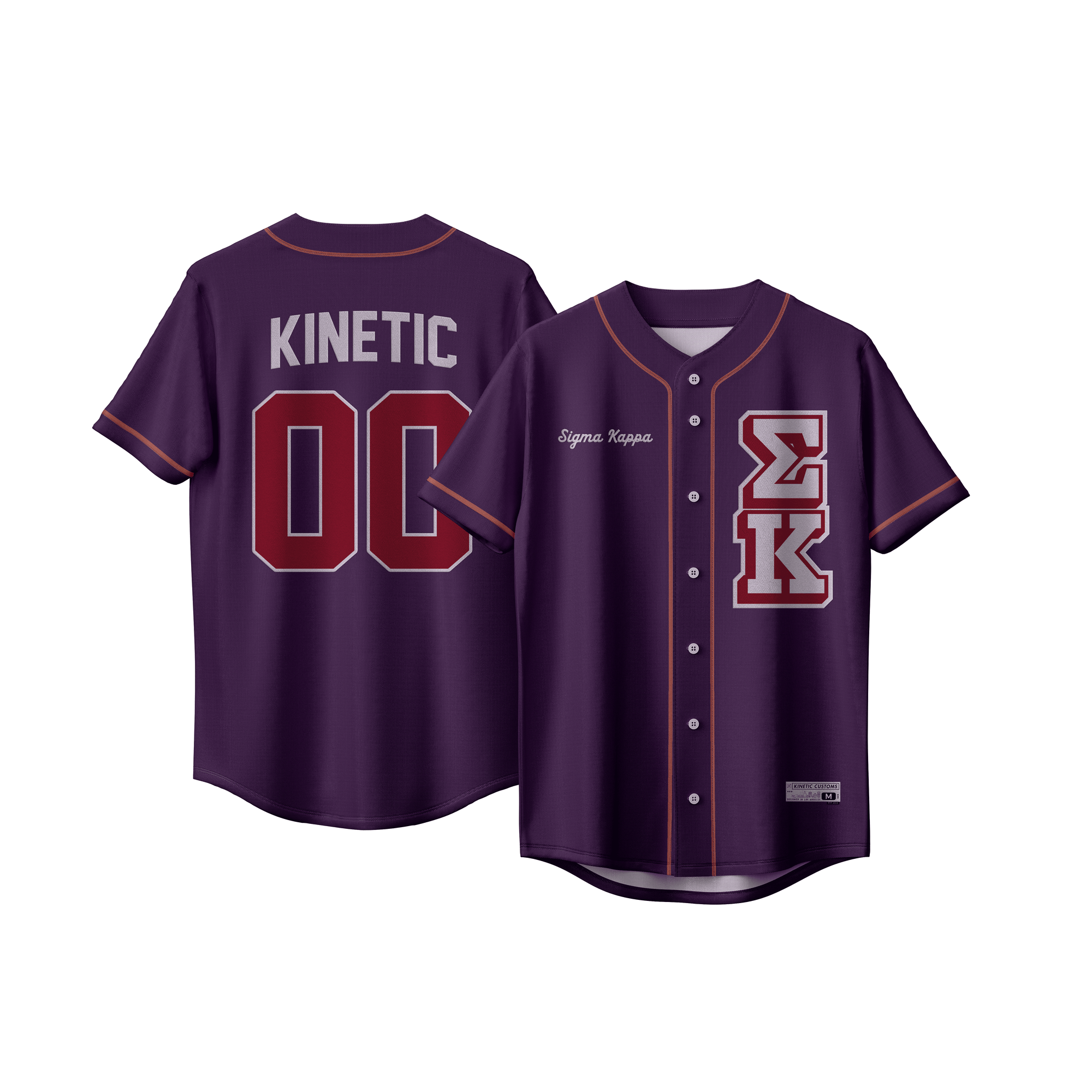 Sigma Kappa - The Block Baseball Jersey