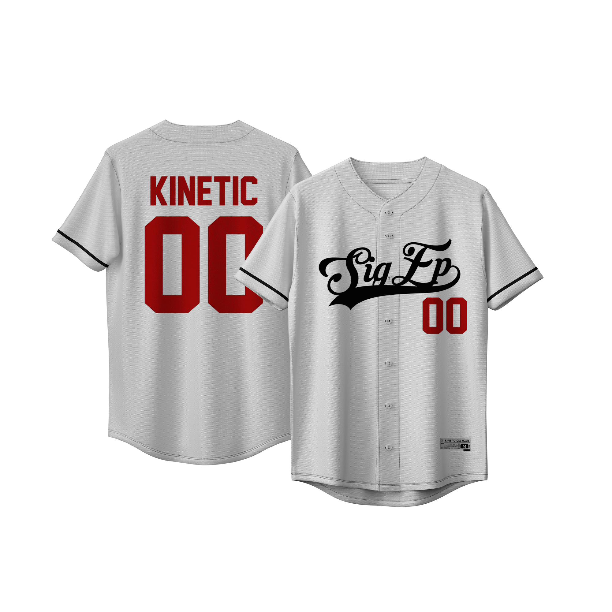 Sigma Phi Epsilon - Classic Ballpark Red Baseball Jersey