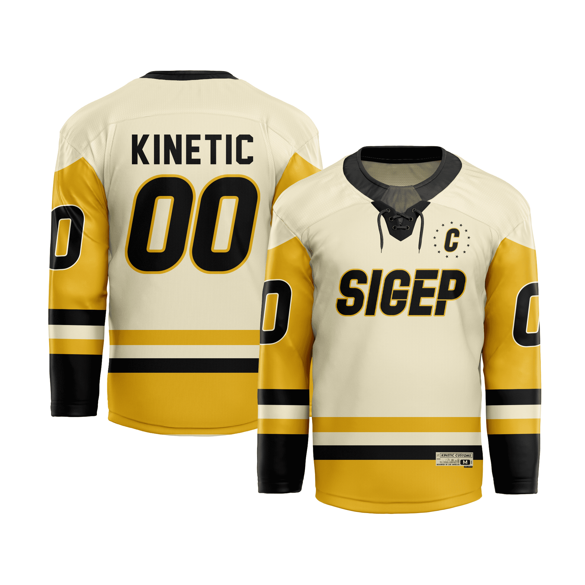 Sigma Phi Epsilon - Golden Cream Hockey Jersey