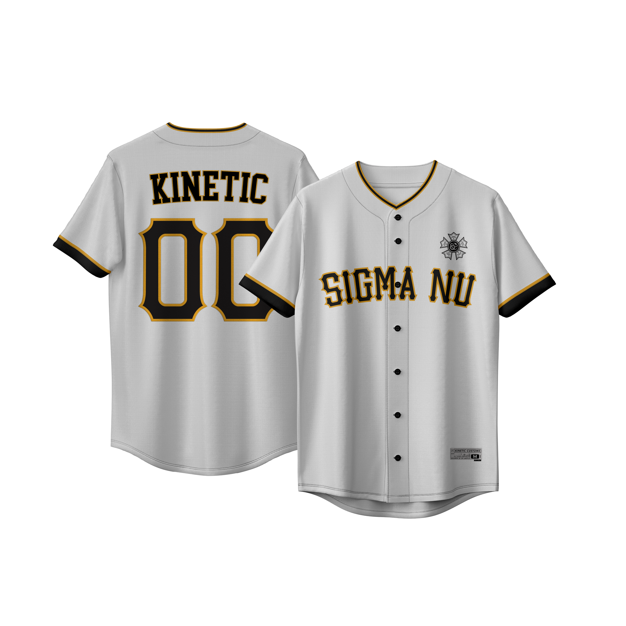 Sigma Nu - Strikeout Baseball Jersey