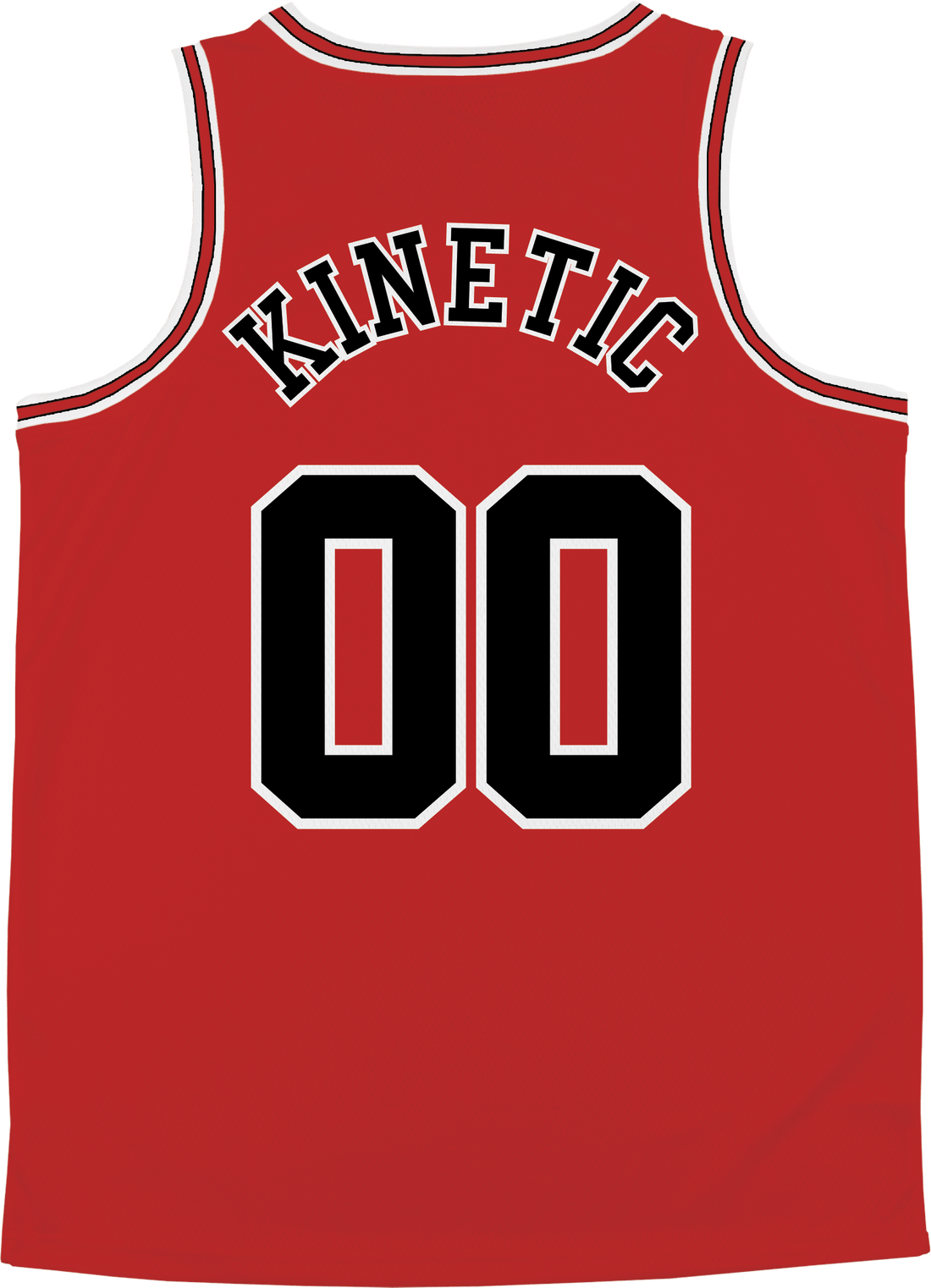 Kinetic ID - Big Red Basketball Jersey – Kinetic Society LLC