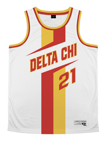 Delta Chi Custom Hockey Jersey | Style 07 Extra Large