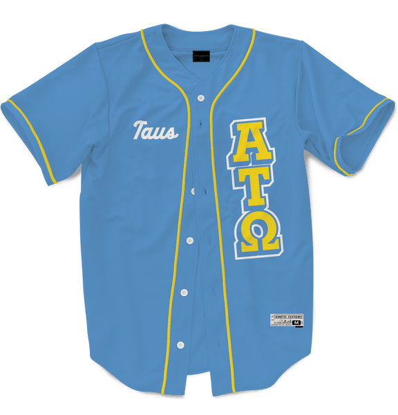 Alpha Tau Omega - The Block Baseball Jersey