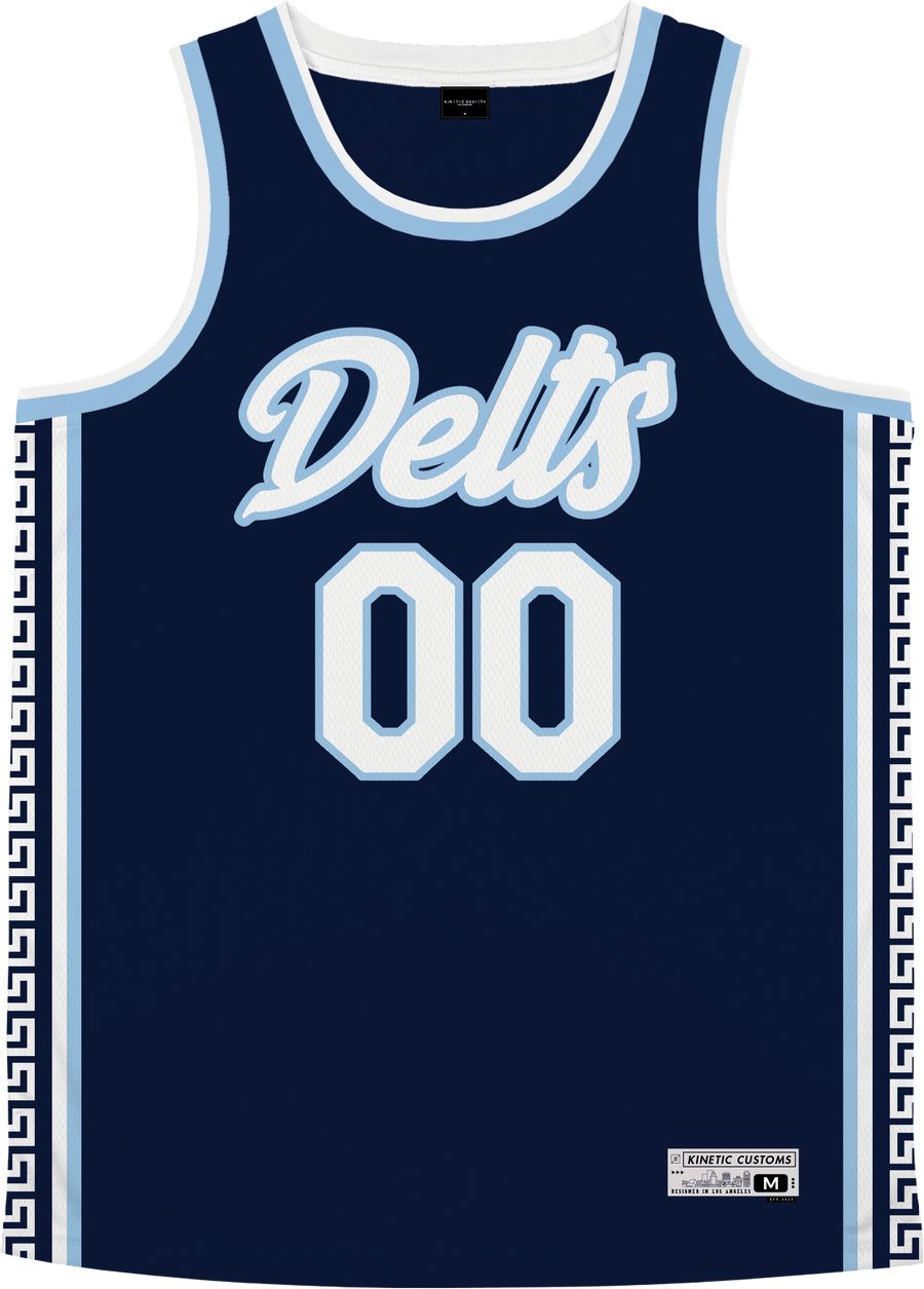 Kinetic Society LLC Delta Tau Delta - Templar Basketball Jersey