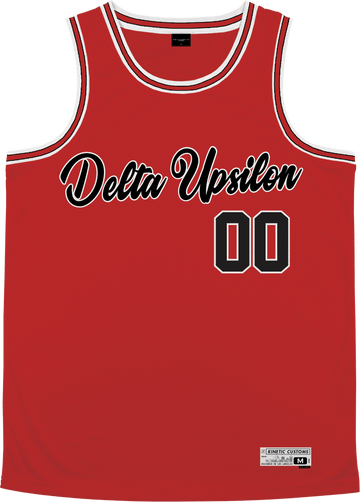 Delta Upsilon Personalized Retro Swish Basketball Jersey – Campus Classics