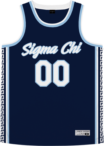 Sigma Chi - OFF-MESH Basketball Jersey – Kinetic Society LLC