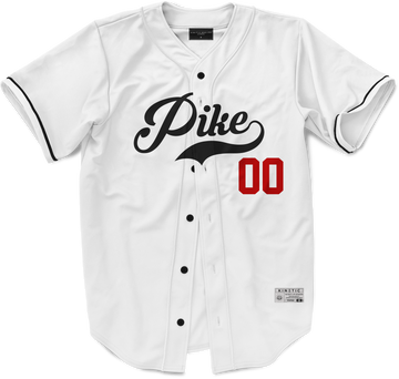 Pike New Era Graphite Baseball Jersey S