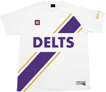 Kinetic Society LLC Delta Delta Delta - Middle Child Basketball Jersey
